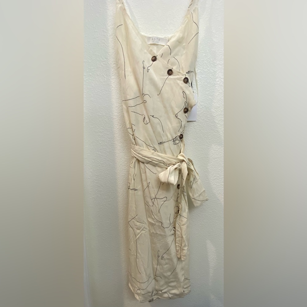 ASTR the label wrap dress, extra small NWT